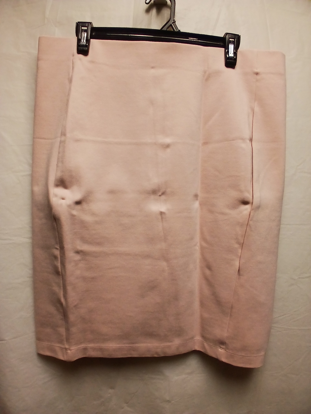 attention Blush Pink Pencil Skirt
